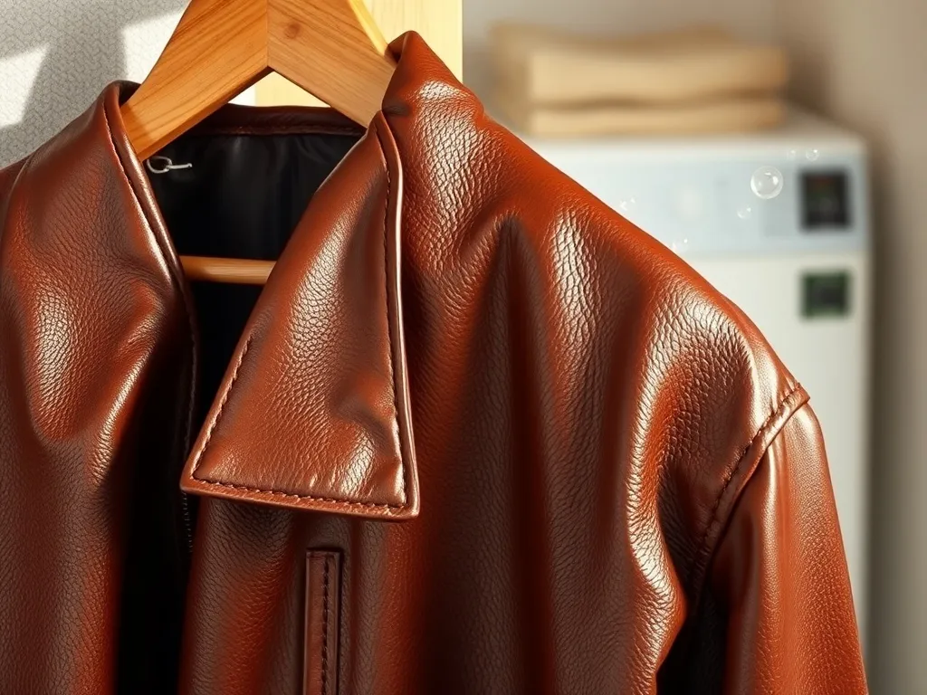 Jak prać skórzaną kurtkę w pralce: praktyczne porady i wskazówki